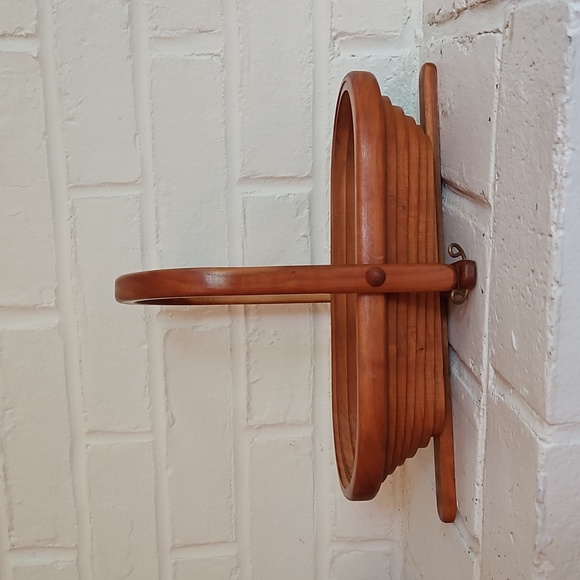 steven r. gray Accents Vintage Folding Wooden Basket Poshmark